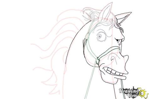 How to Draw Maximus from Tangled - DrawingNow