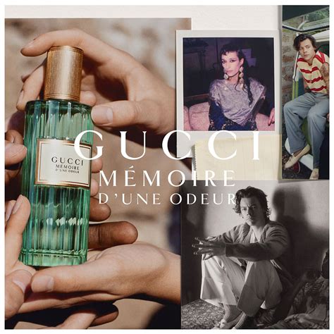 Harry Styles Gucci Memoire d'Une Odeur Perfume Celebrity SCENTsation