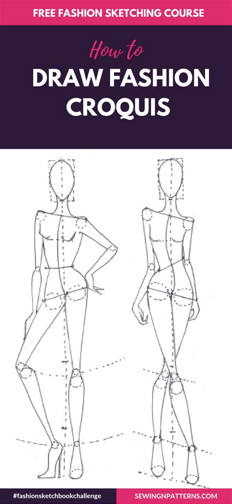 Fashion Sketchboook Challenge New - sewingnpatterns | Fashion drawing tutorial, Fashion sketches ...