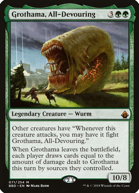 Top 50 Big Green Creatures in Magic: The Gathering - HobbyLark