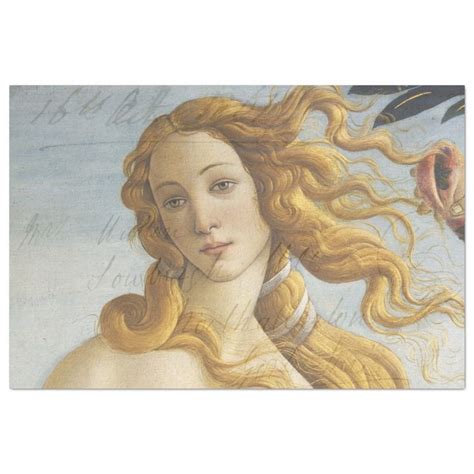 Venus Furniture Decoupage Tissue Paper | Zazzle.com | Renaissance art, Renaissance paintings ...