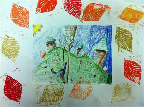 Art Room 104: Fall Drawings and Prints-4th Grade