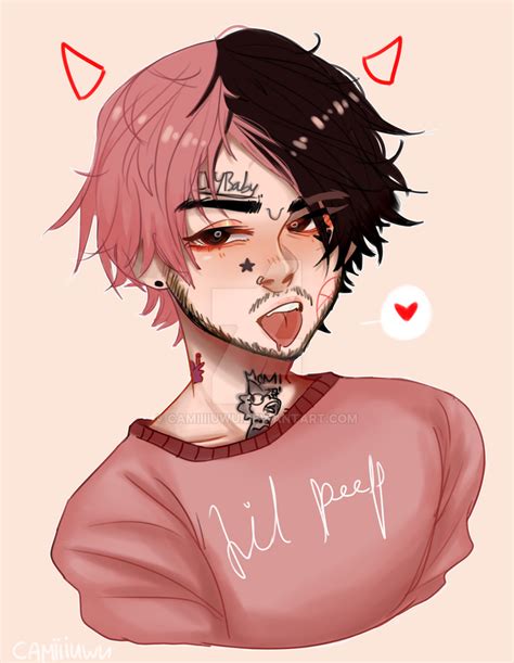 lil peep by camiiiiuwu on DeviantArt