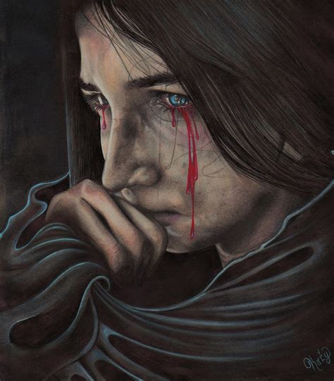 Blood Tears by Catalina-Estefan on DeviantArt