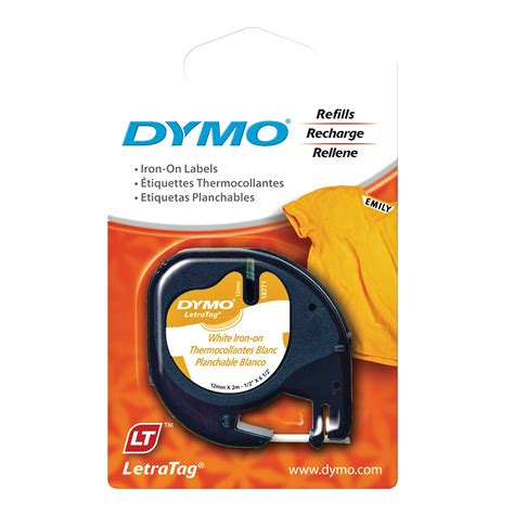 Dymo Fabric Iron-On LetraTag Tape 18771 B&H Photo Video