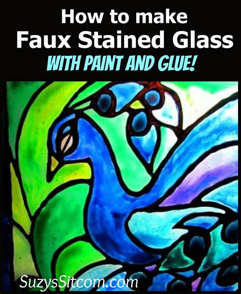 Faux Stained Glass