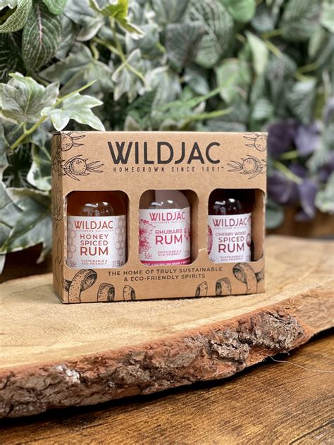 Rum Miniature bottles gift box 3x 5cl - WildJac