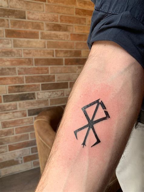 My first tattoo: Berserk Brand of Sacrifice! : r/Berserk