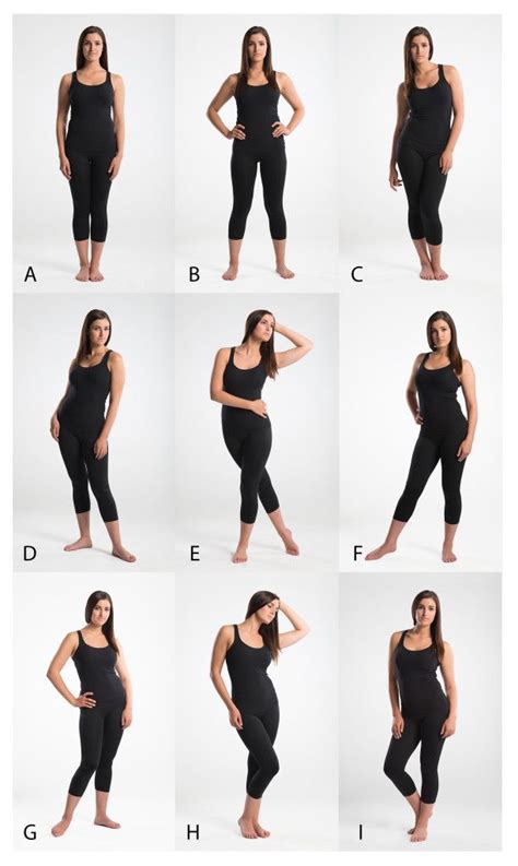 Posing Charts for Photographers - RockyNook | Figure poses, Female pose reference, Body ...