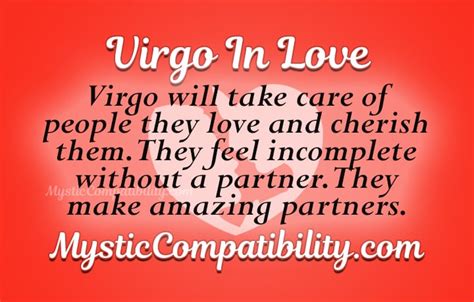 Virgo In Love - Mystic Compatibility