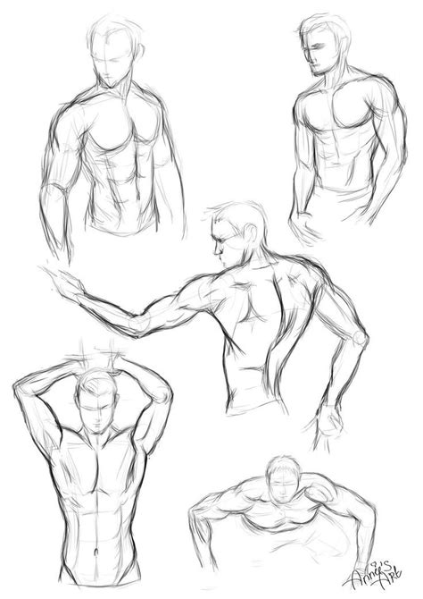 Pin by Brooklyn Schiavo on Art Inspiration | Male body drawing, Human ...