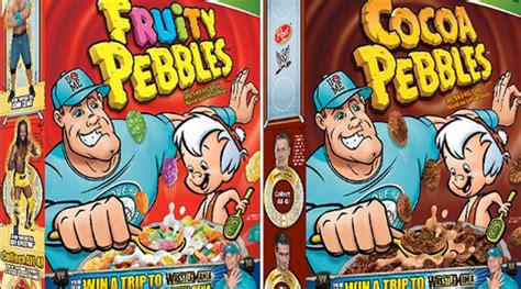 John Cena - Cocoa Pebbles Fruity Pebbles Box