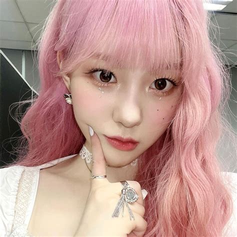 kim chaehyun kep1er lq icon pfp selca universe update pm pink hair fansign 케플러 채현 Kpop Girl ...