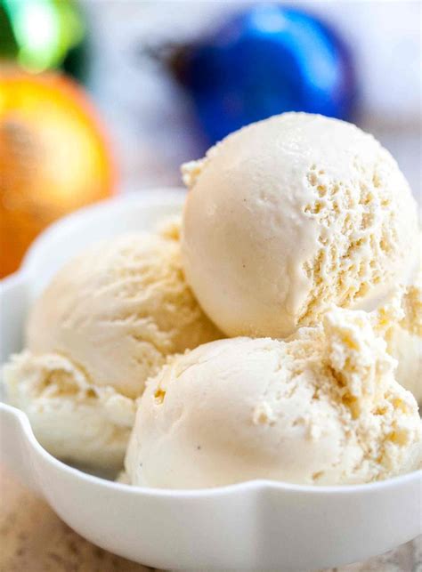 Eggnog Ice Cream Recipe