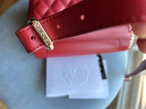 100% Authentic Red Caviar Chanel Waist Bag - Gem