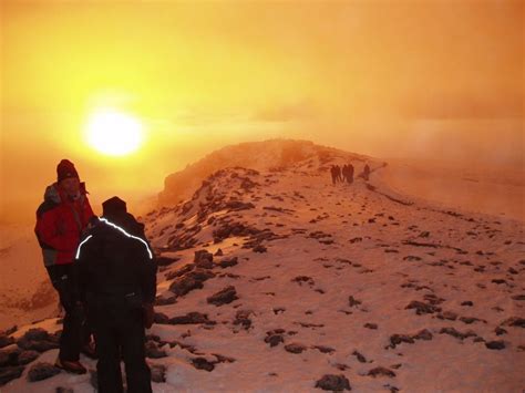 Where to see the best sunrises and sunsets on Kilimanjaro