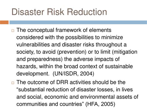 PPT - Disaster Risk Reduction: PowerPoint Presentation, free download ...