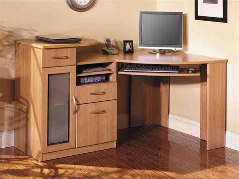 Solid Wood Corner Computer Desk | Best home office desk, Home office ...