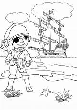 20  Free Printable Pirate Coloring Pages EverFreeColoringcom sketch template