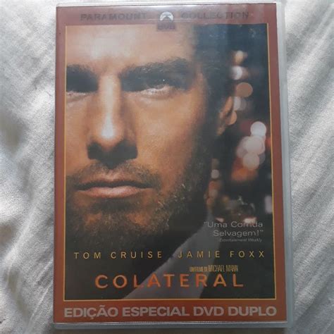 Colateral dvd duplo tom cruise jamie foxx Michael mann | Shopee Brasil