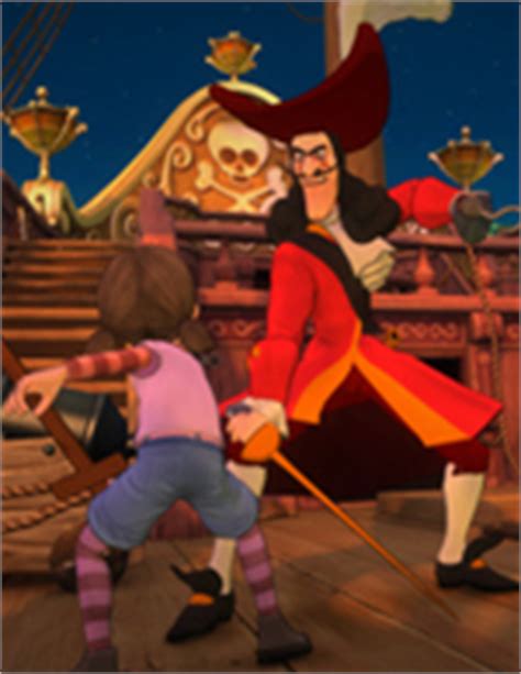 Le Capitaine Crochet - Portrait du Personnage Disney de Peter Pan