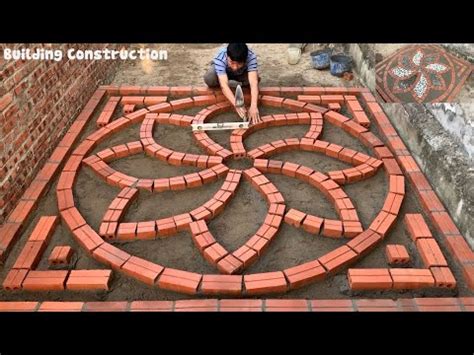 Brick Floor Design | Unique Tile Floor Design Ideas In The Garden As A ...