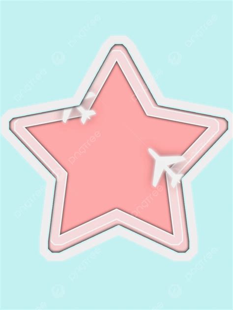 Star Pink Gradient Decorative Element Background Wallpaper Image For Free Download - Pngtree