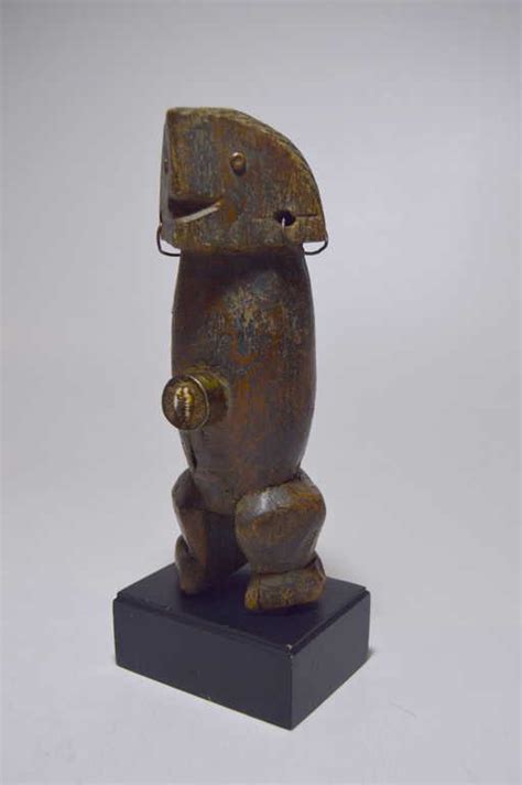 Rare Old Azande abstract African Art sculpture