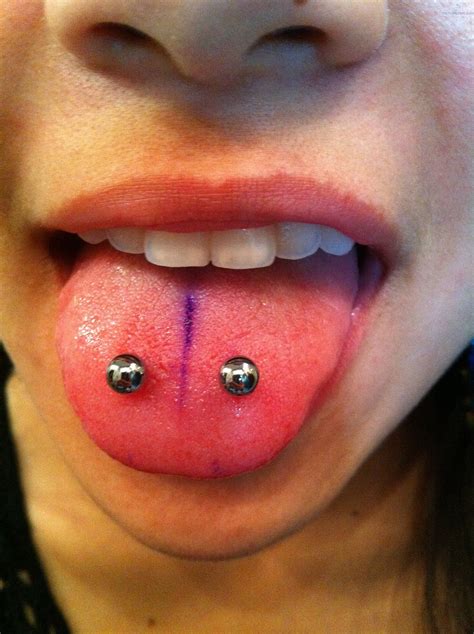 Pin on Tattoos and piercings | Tongue piercing jewelry, Snake bite piercing, Tongue piercing