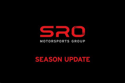 Statement from SRO Motorsports Group | SRO Motorsports Group