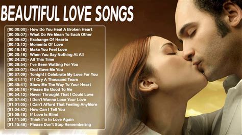 The Collection Beautiful Love Songs Of All Time - Greatest Romantic ...