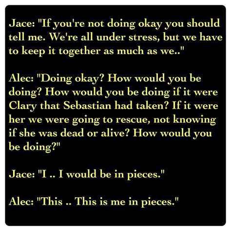 Jace Lightwood and Alec Lightwood (City of Heavenly Fire by Cassandra ...