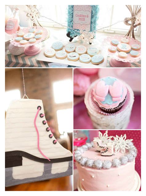 Kara's Party Ideas Ice Skating Birthday Party {Ideas, Planning, Decorations, Winter}