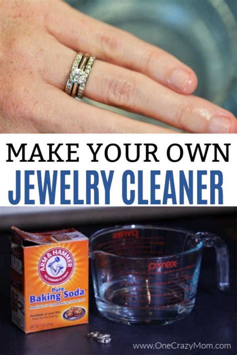 Homemade Jewelry Cleaner - just 2 ingredients | Homemade jewelry cleaner, Jewelry cleaner diy ...