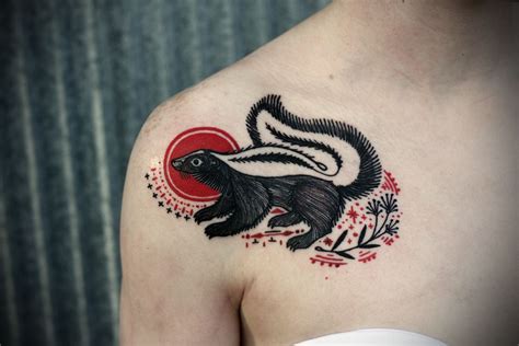 david hale Skunk Tattoo, Deer Tattoo, Raven Tattoo, Tattoo Ink, Japanese Sleeve Tattoos, Full ...