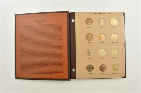 36 Coins Sacagawea Dollar Collection 2000-2015 - Dansco Album Set Mostly Complete w/ Proofs ...