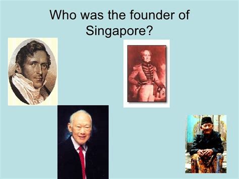 Chp 2 Who Was The Founder Of Singapore