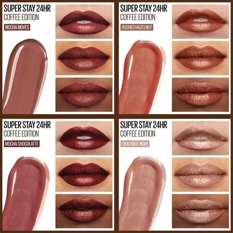 Get To Know The New Maybelline SuperStay 24 2-Step Liquid Lipstick Coffee Edition - BeautyVell ...