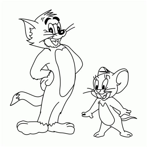 Elegante Disegni tom E Jerry Da Stampare E Colorare | Migliori Pagine da Colorare Gratis per ...