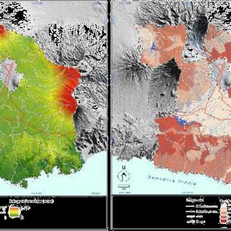 Landsat 8 false colour composite Malang Regency area | Download ...