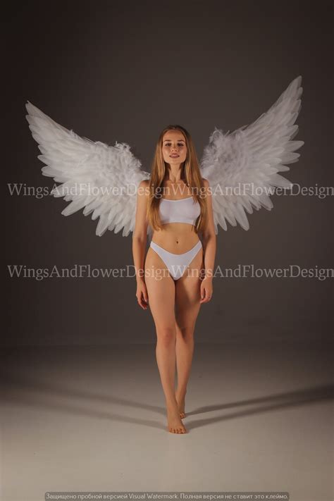 White angel wings angel wings Victoria secret angel wings | Etsy