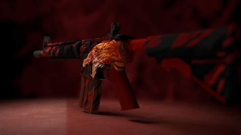 M4A4 Howl 3D render : GlobalOffensive