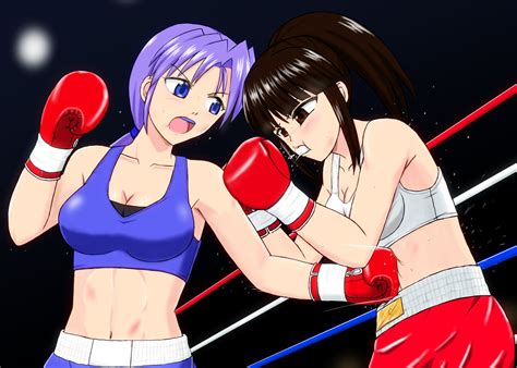 Anime Female Boxing on Female-Boxing - DeviantArt