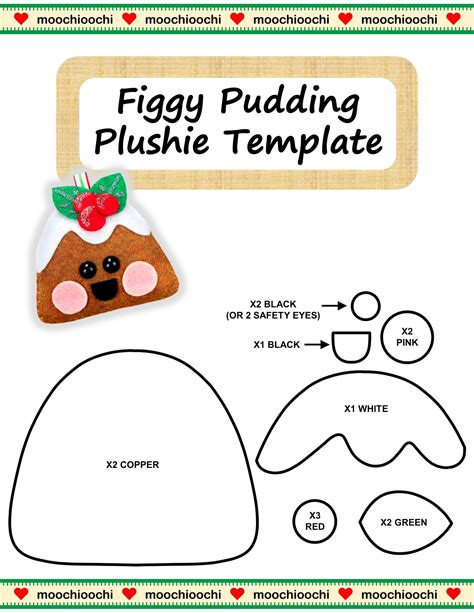 Michelle Ashleigh Crafts: Figgy Pudding Plush