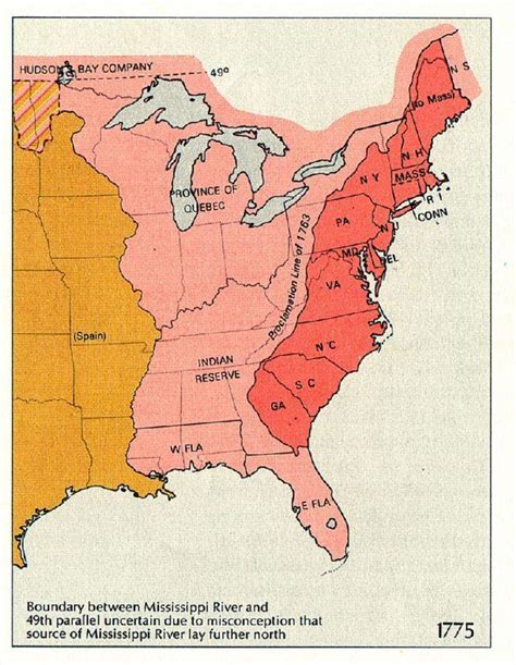 Map Of Us 1763 - Dolley Hollyanne