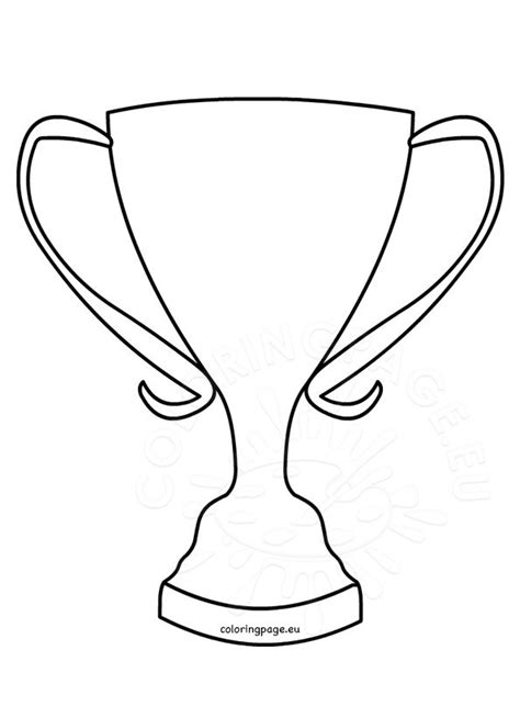 Trophy Coloring Page At GetColorings Free Printable Colorings ...