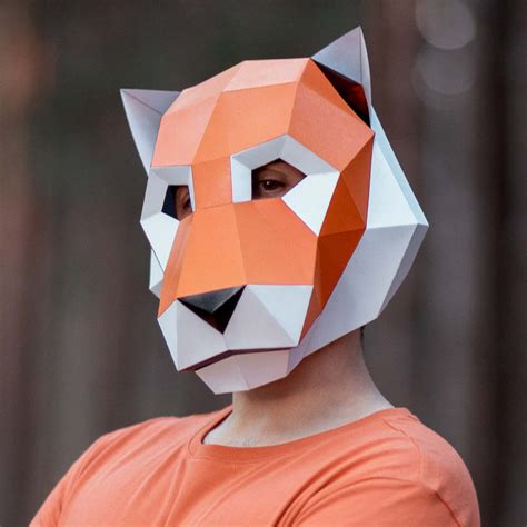 Printable Tiger Mask Template Tiger Mask Template, Animal, 48% OFF