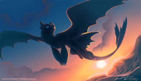 Night Fury Wallpaper Toothless Dragon See more night fury wallpaper soft fury wallpapers ...