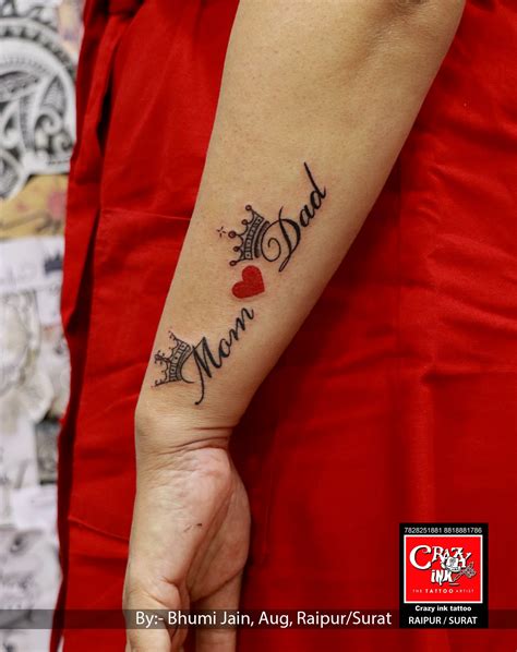 Discover more than 76 love u mom dad tattoo latest - in.cdgdbentre