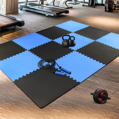 Innhom 12/24/48 Tiles Gym Flooring Gym Mats Exercise Mat For Floor Workout Mat Foam Floor Tiles ...